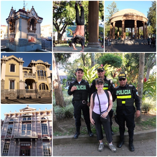 Parque Morazan and fun with the local police