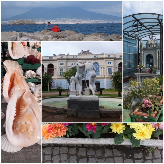 The western Lungomare of Naples