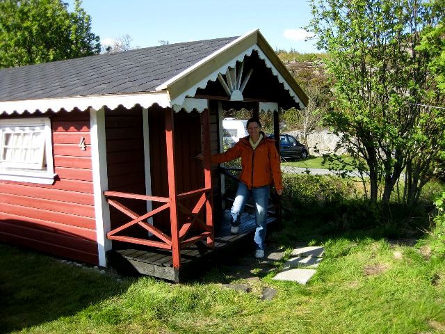 A typical hut for travellers in Norway