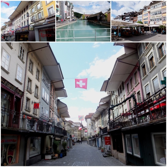 Obere Hauptgasse - one of Thun's main shopping streets