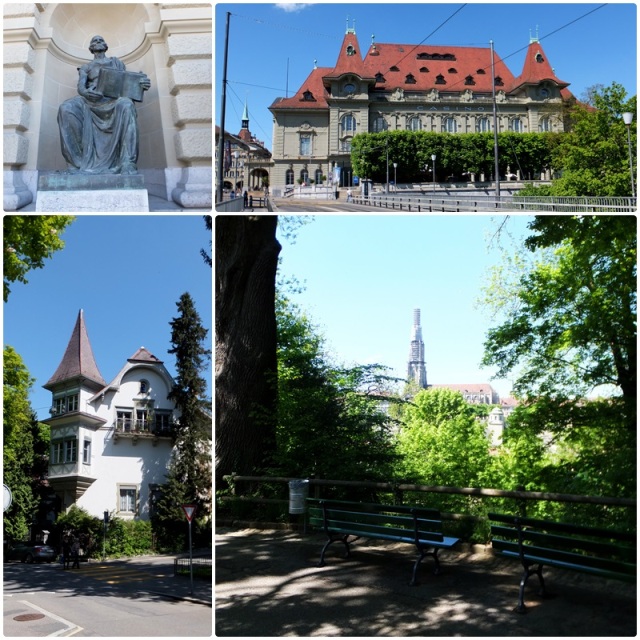 The embassy district of Bern Switzerland