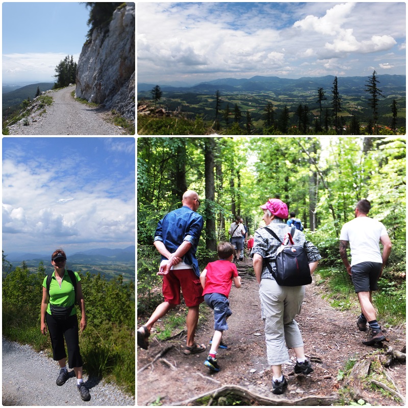 Ascending the Schöckl Mountain, a popular destination near Graz, the capital of Styria