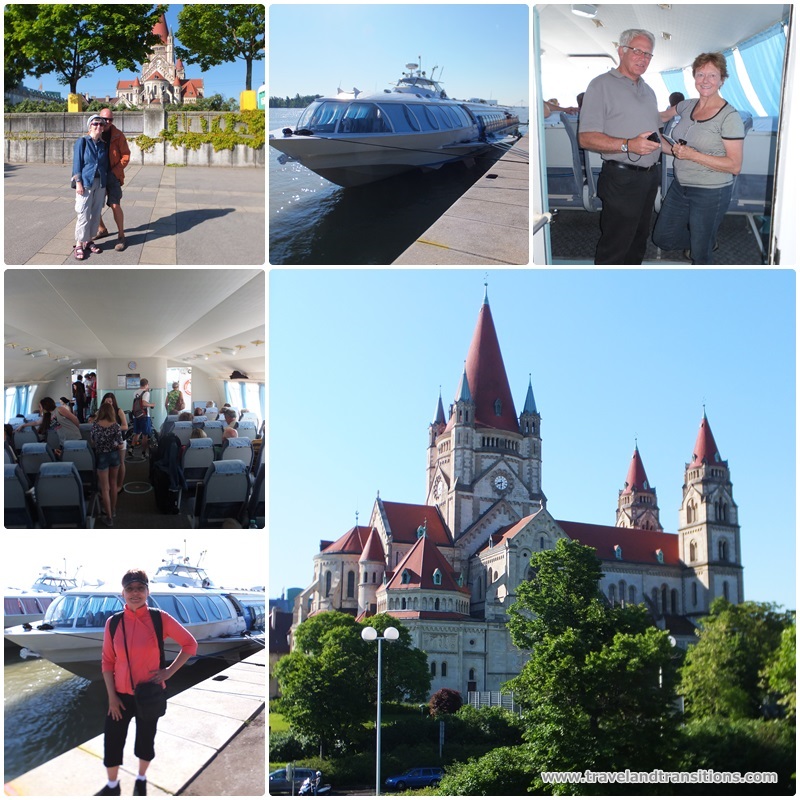 A speedboat trip from Vienna to Bratislava