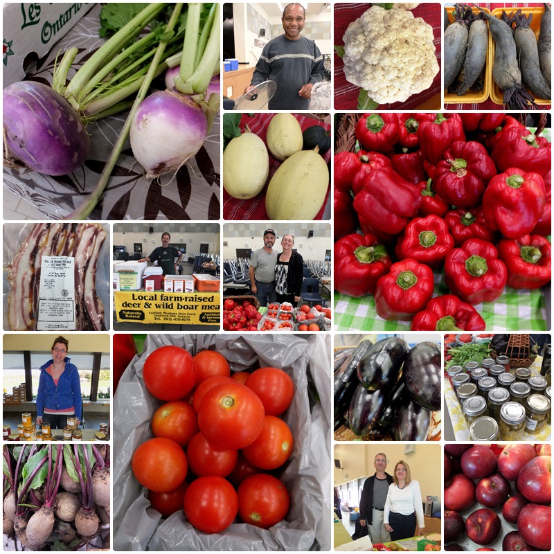 A nice outing on Saturday mornings - the Vankleek Hill Farmer's Market