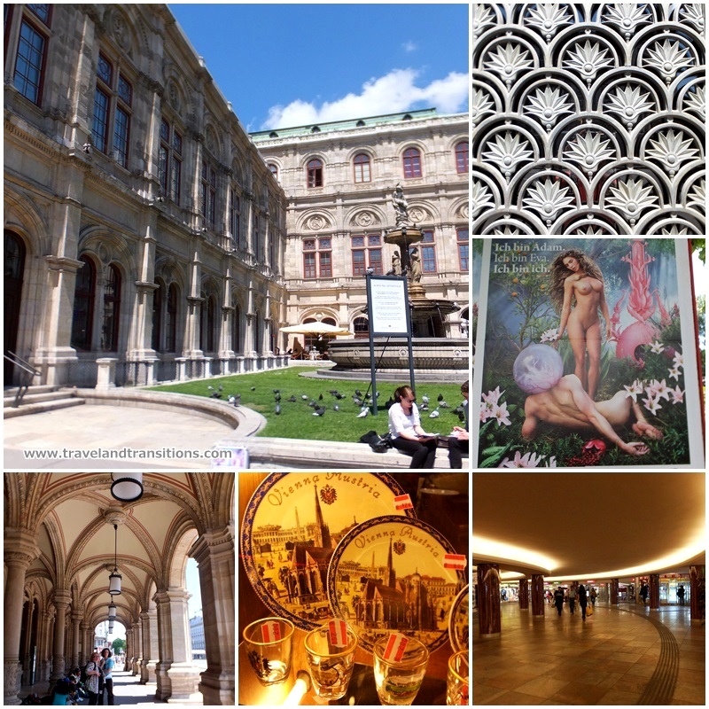 The Vienna State Opera and the underpass underneath the opera