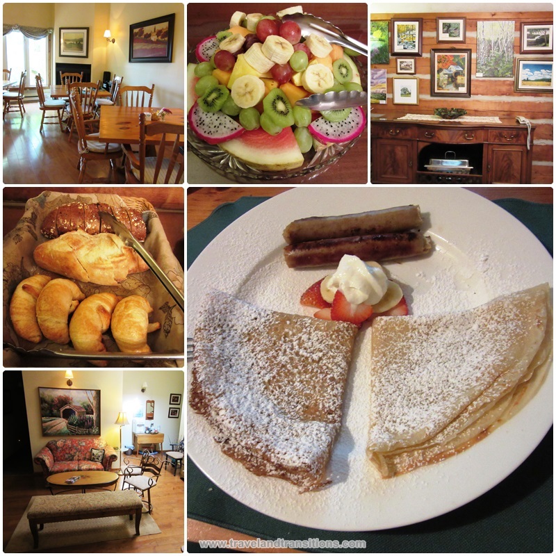 Breakfast at the Pretty River Valley Country Inn
