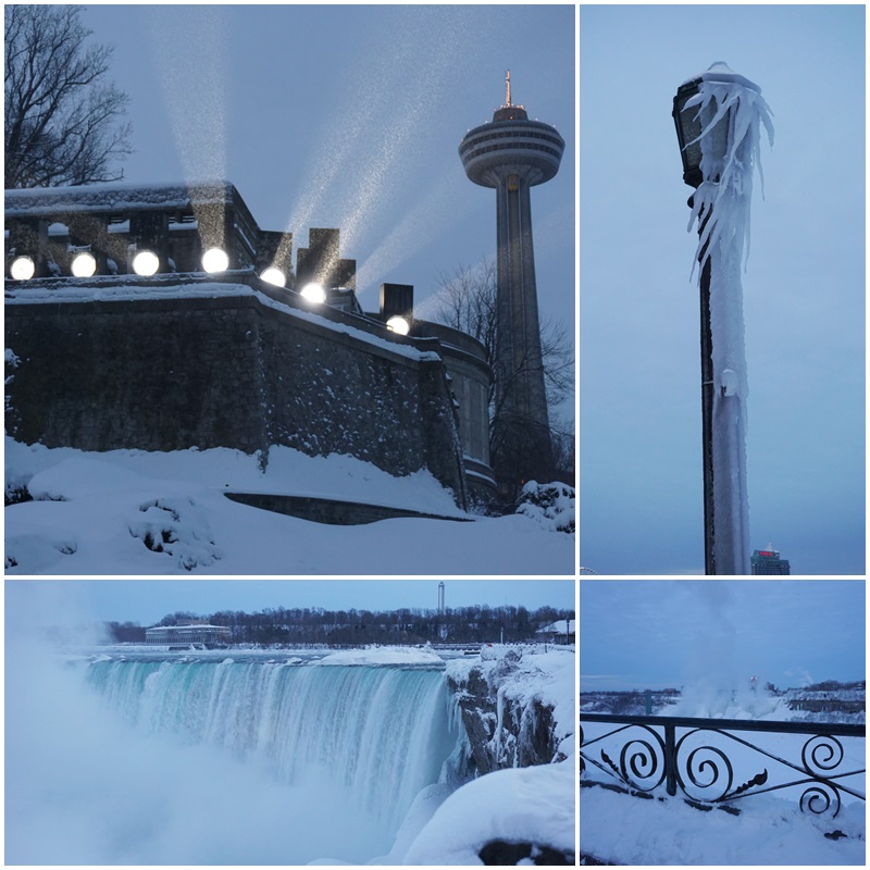 The Horseshoe Falls have a special appeal in the winter