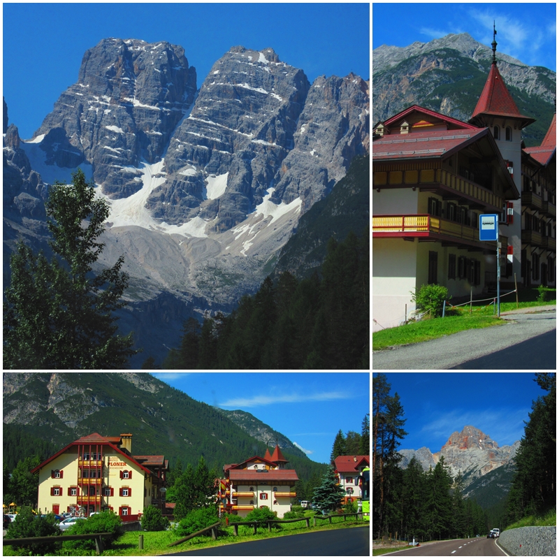 The Three Peaks in Lavaredo in the Dolomites