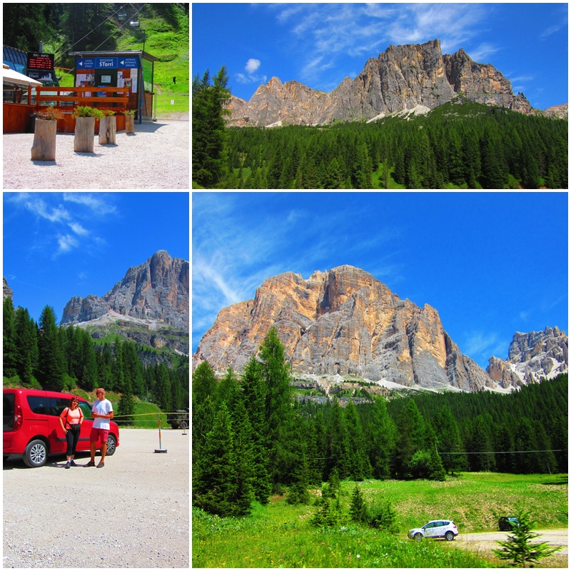 Breathtaking scenery in the Dolomites